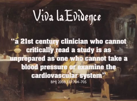 Viva la Evidence
