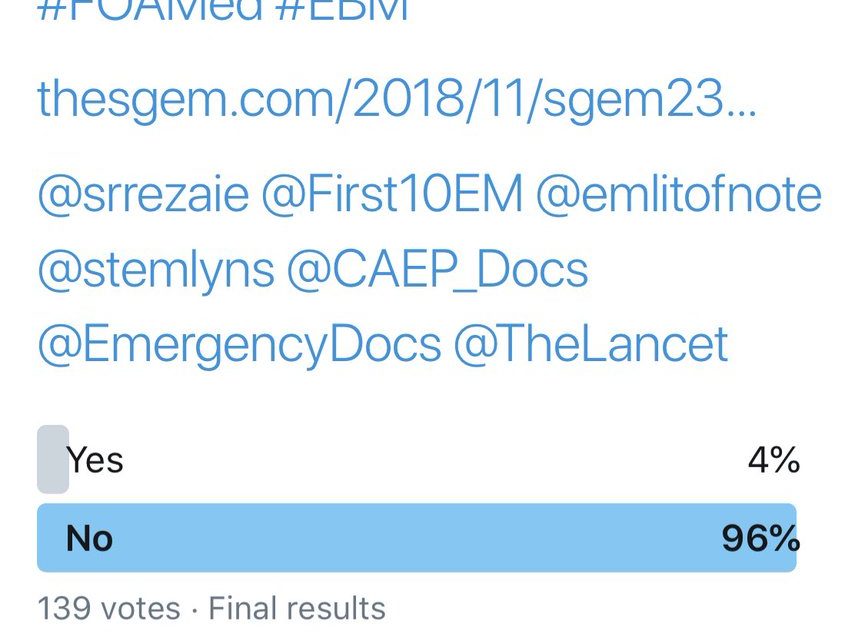 SGEM Twitter Poll #236